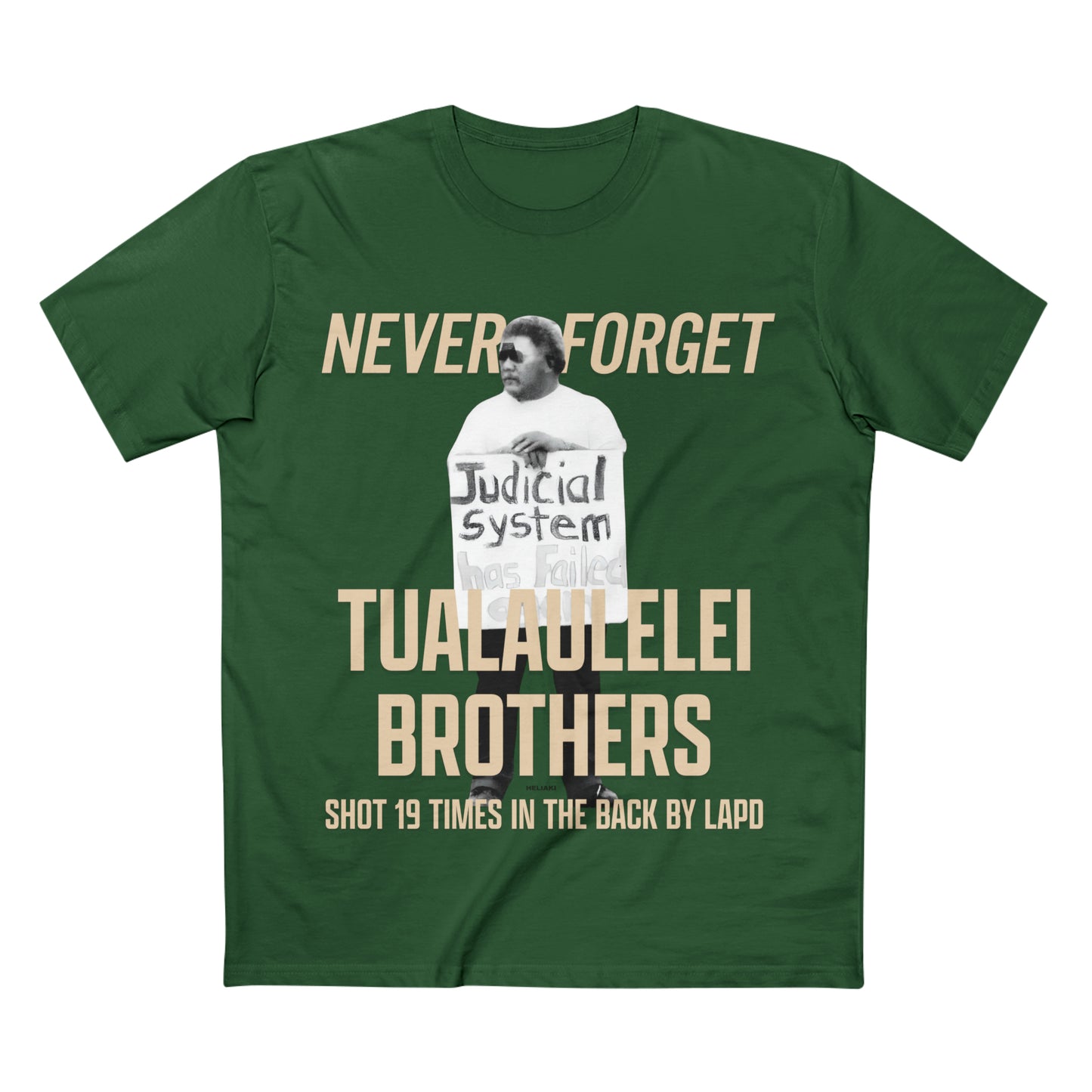 (Made in Australia) Say Their Names: The Tualaulelei Brothers A Call To Justice Tee