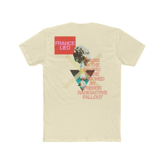 France Lied Anti-Nuclear Testing in The Pacific Pasifika Protest Tee-Heliaki