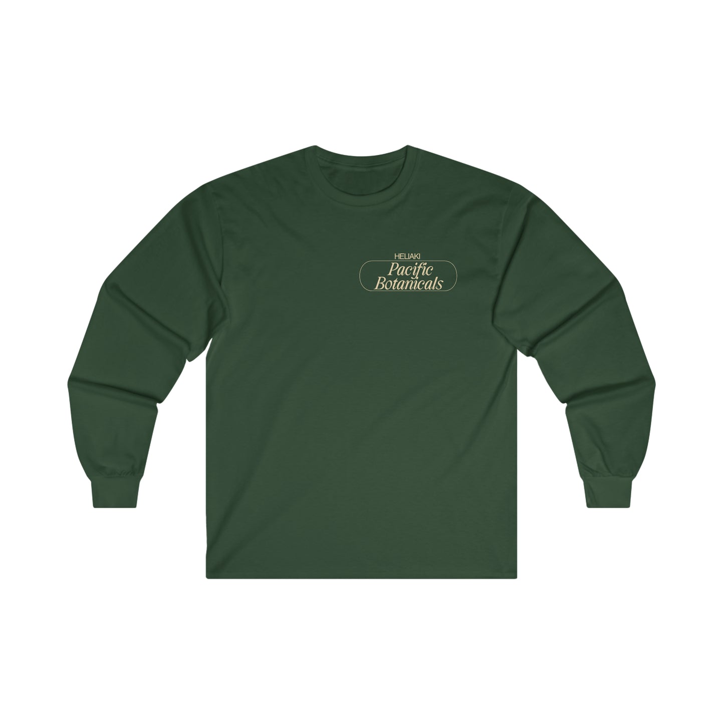 Pacific Botanicals: Moso'oi (YlangYlang) Long Sleeve Tee-Heliaki