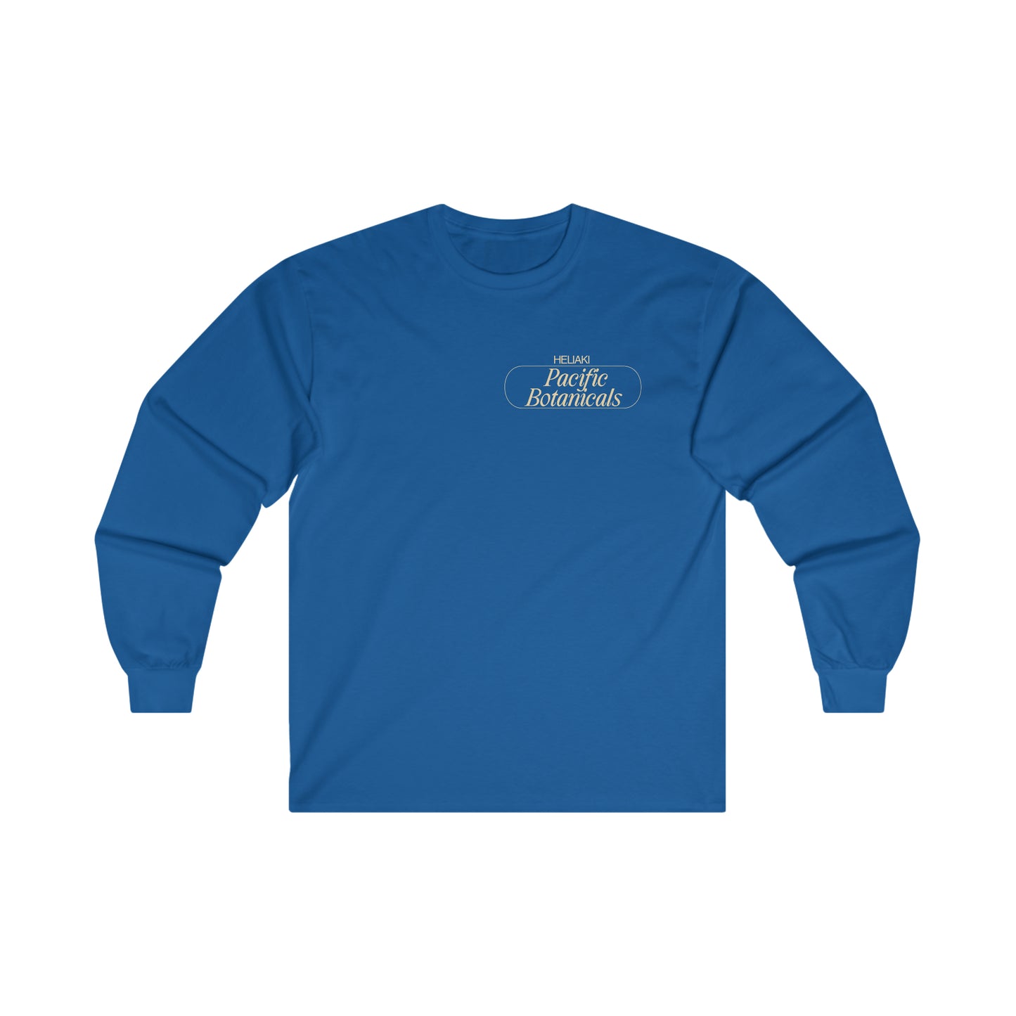 Pacific Botanicals: Moso'oi (YlangYlang) Long Sleeve Tee-Heliaki