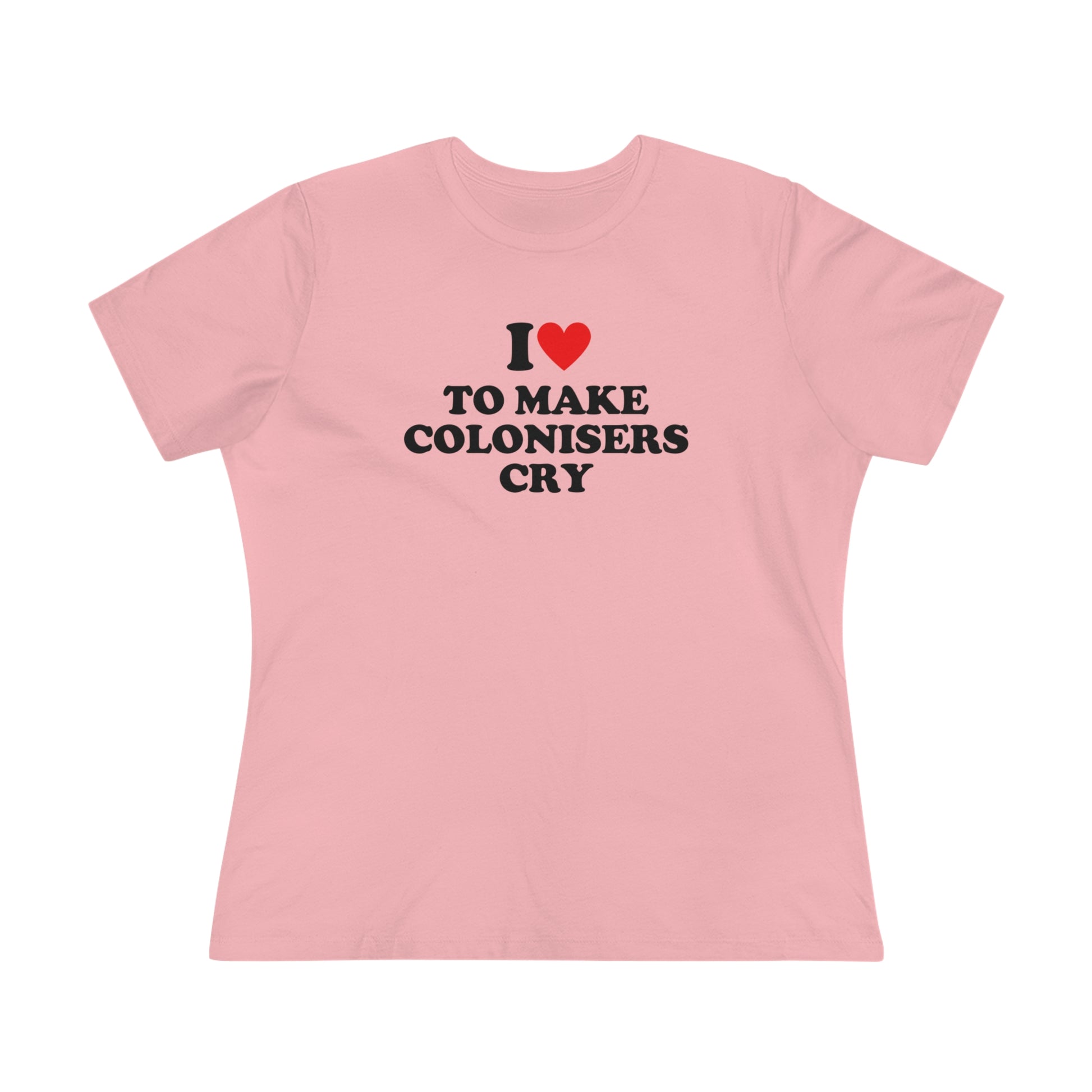 I Heart To Make Colonisers Cry (AUS/NZ) Women's Premium Tee-Heliaki