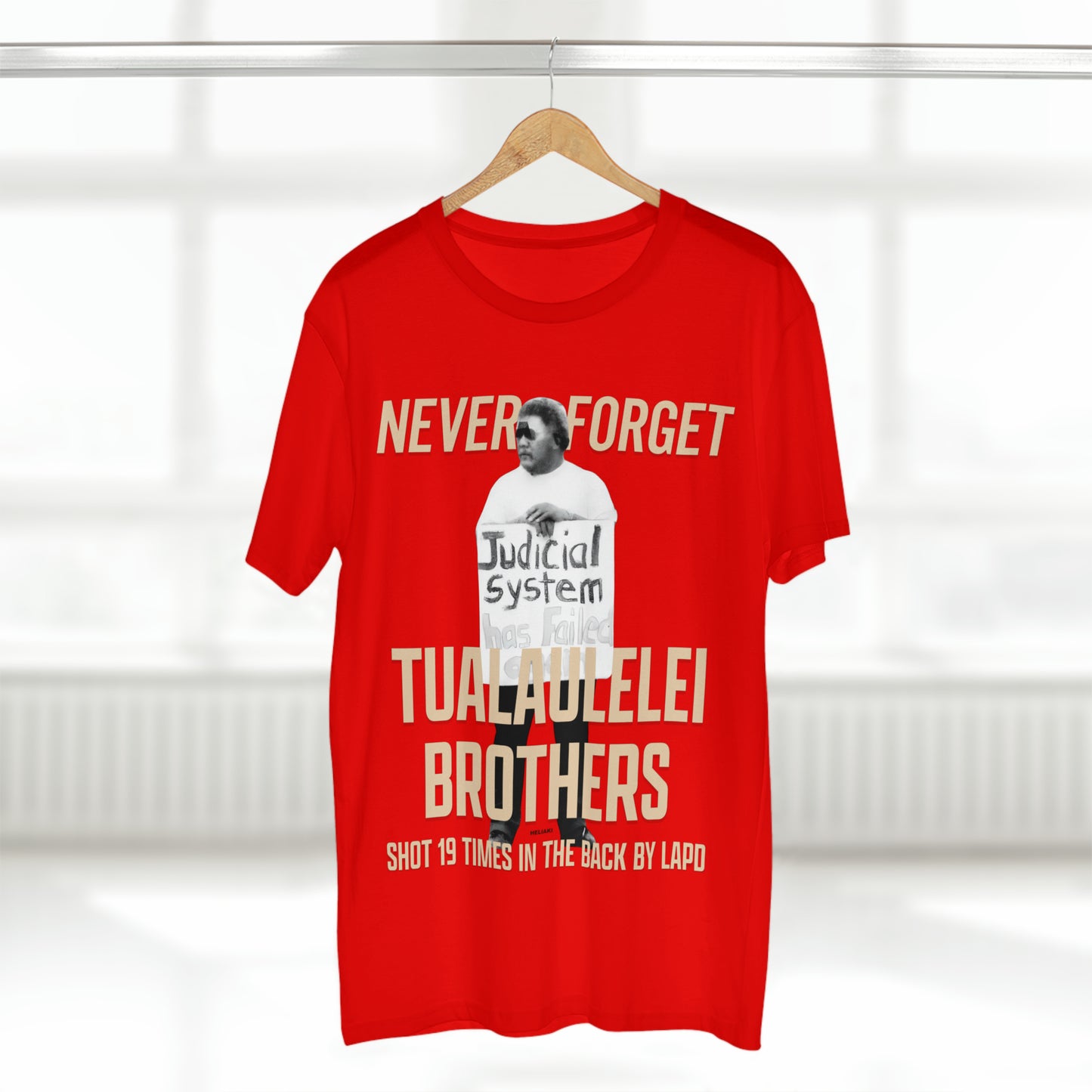 (Made in Australia) Say Their Names: The Tualaulelei Brothers A Call To Justice Tee