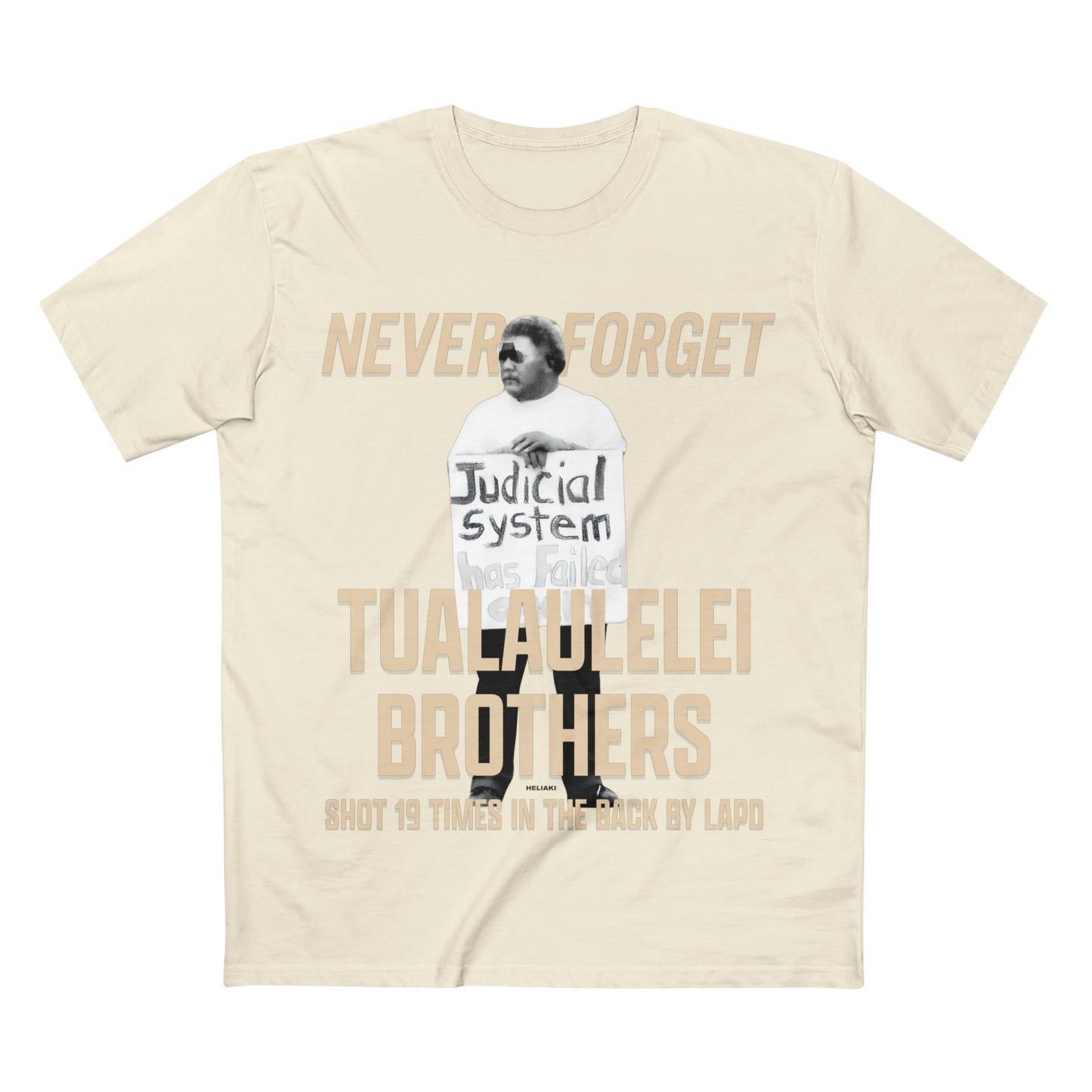 (Made in Australia) Say Their Names: The Tualaulelei Brothers A Call To Justice Tee