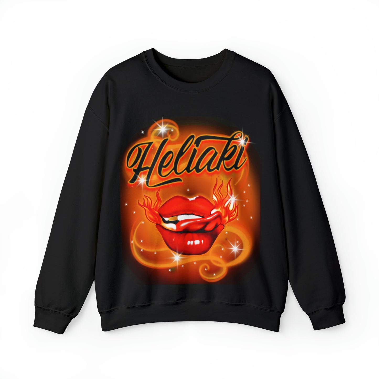 (Made In Australia) Heliaki Nifo Koula Airbrushed Crewneck