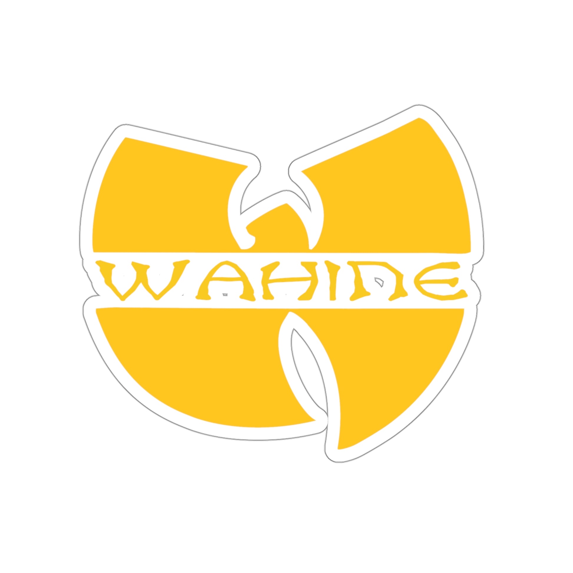 Wahine Wu-Tang Kiss-Cut Sticker-Heliaki