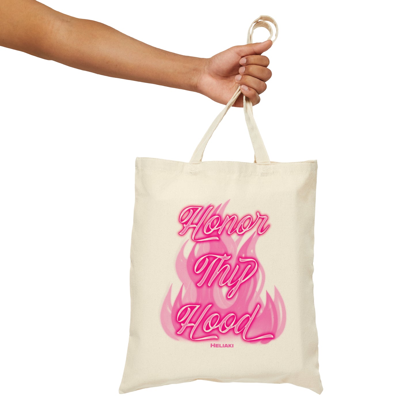 Honor Thy Hood 90's Airbrushed Canvas Tote