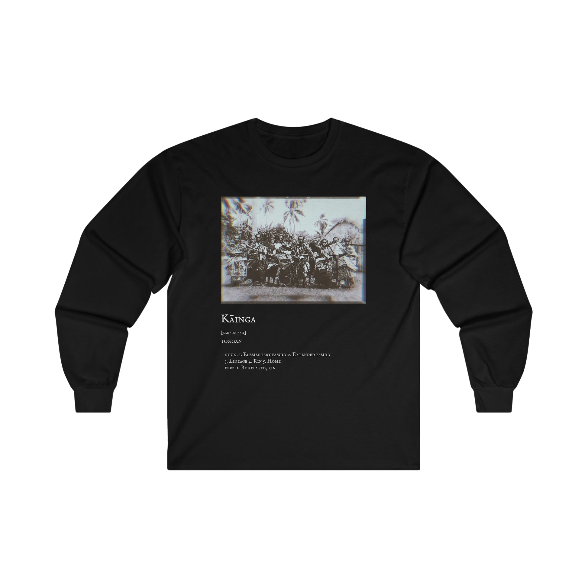 Pasifika Culture Series: "Kainga" Long Sleeve-Heliaki