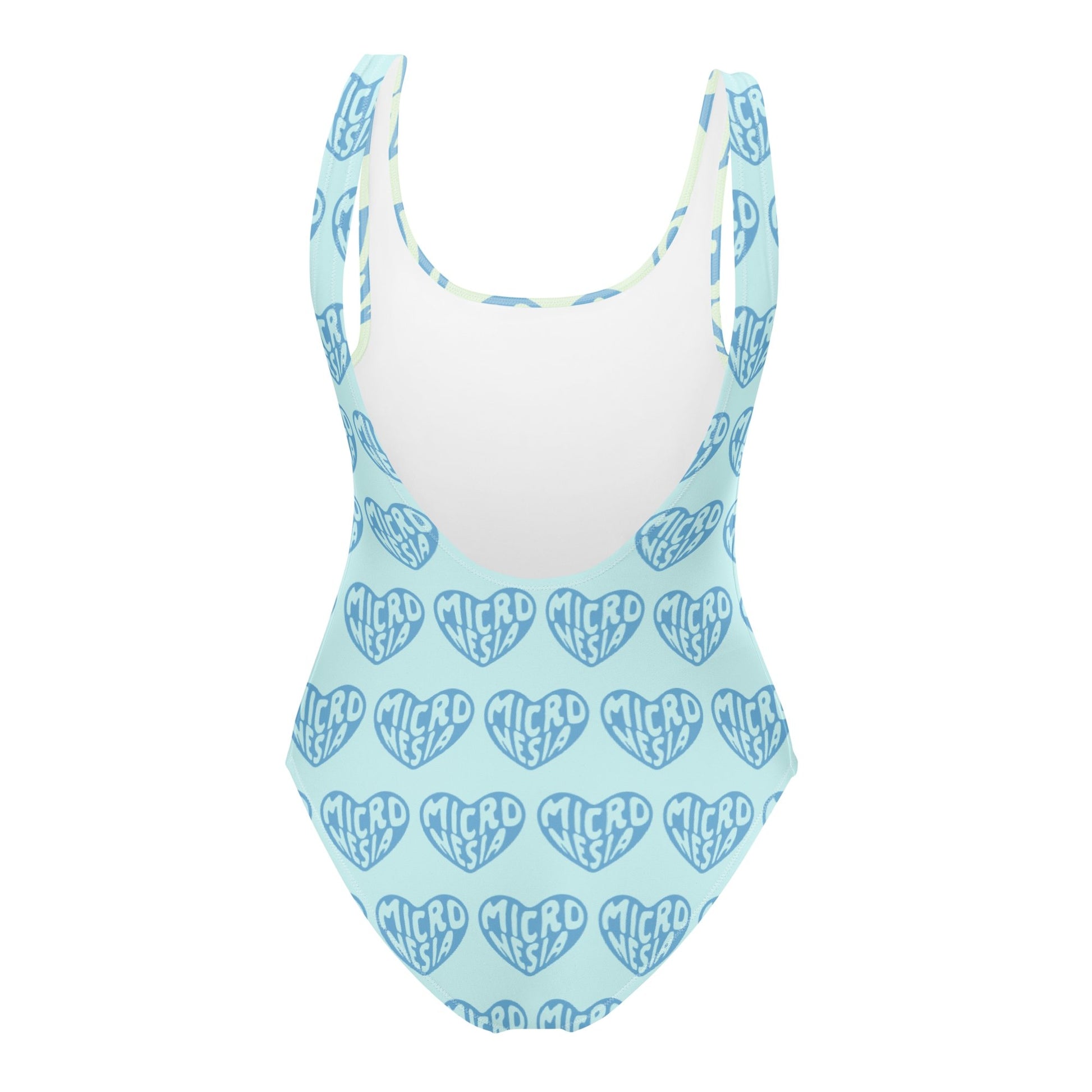 Micronesia Two-Tone Pastel One Piece Swimsuit-Heliaki